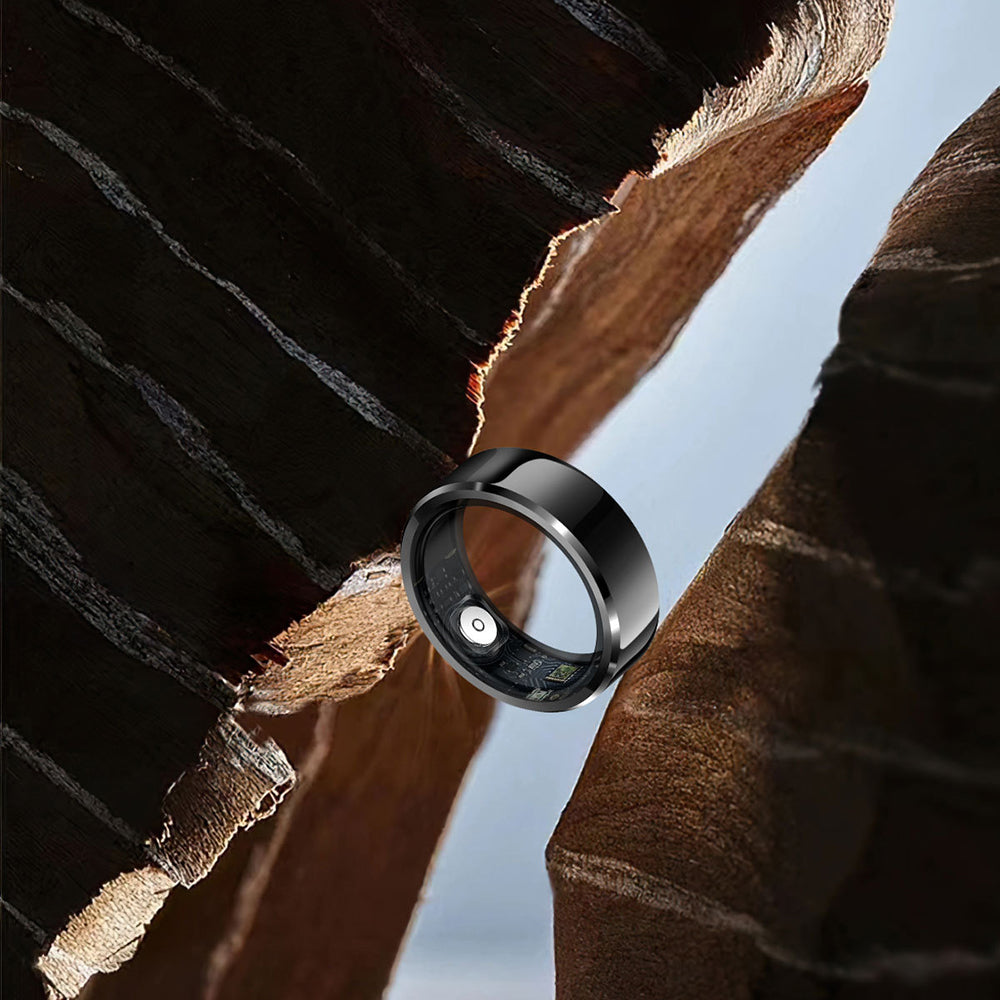 Smart Ring Techsuit R6, Μέγεθος 8, Μαύρο