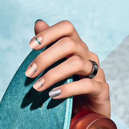 Smart Ring Techsuit R6, Μέγεθος 8, Μαύρο