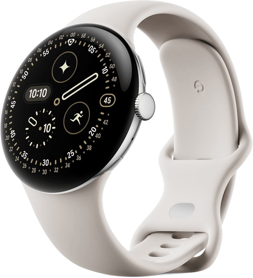Smartwatch Google Pixel Watch 4, 45mm, Μπεζ GA09308-EU