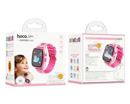 Smartwatch HOCO Y100 Kids Call, Ροζ