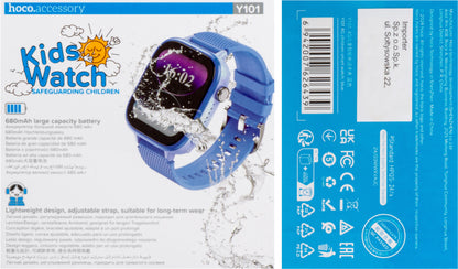 Smartwatch HOCO Y101 Kids Call, Μπλε