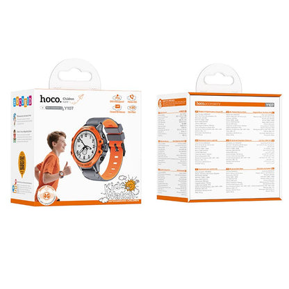 Smartwatch HOCO Y107 Kids Call, Πορτοκαλί