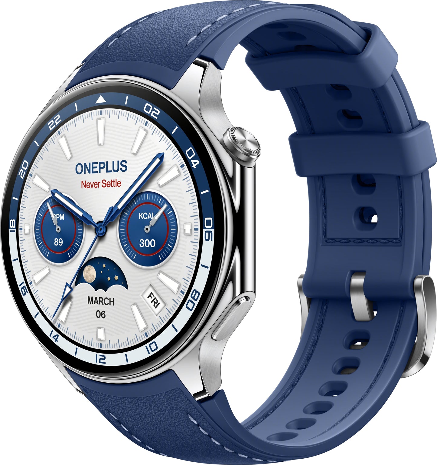 Smartwatch OnePlus Watch 2, Μπλε 