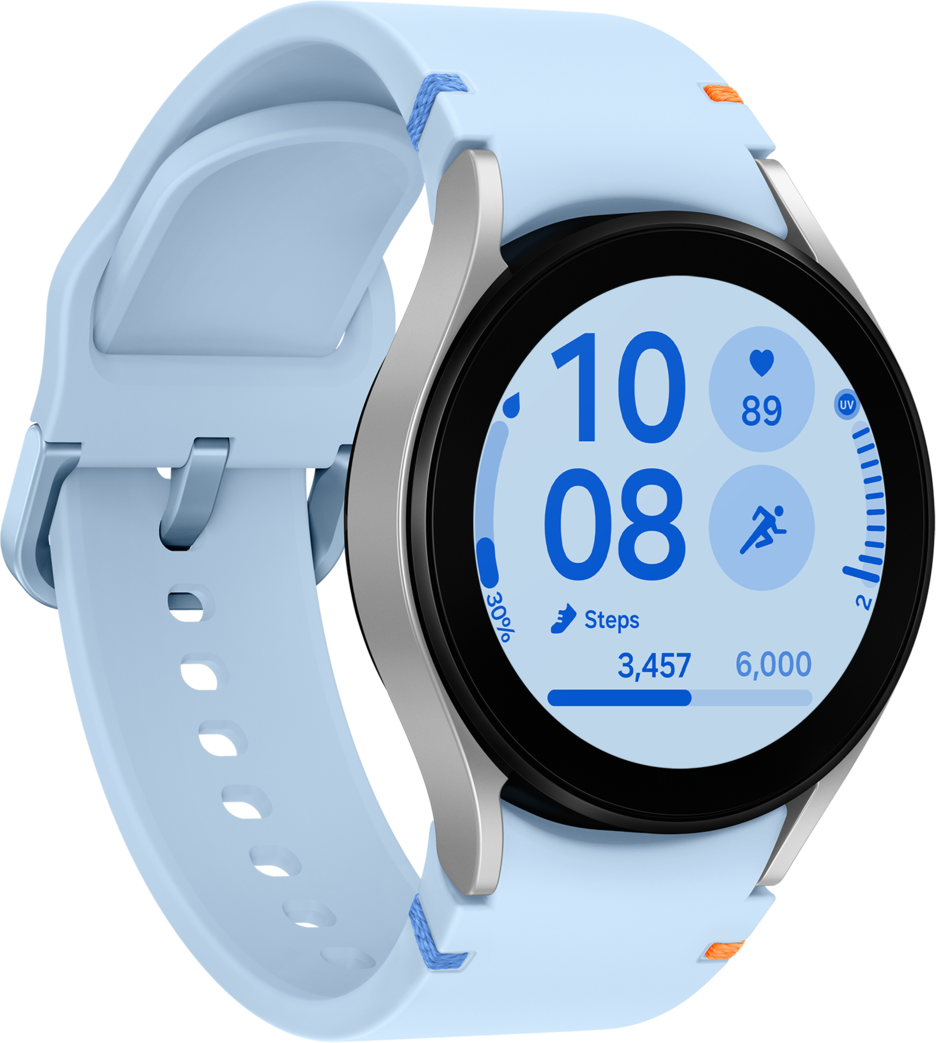 Smartwatch Samsung Galaxy Watch FE, 40mm, BT, Ασημί SM-R861NZSAEUE SM-R861NZSAEUE SM-R861NZSAEUE 