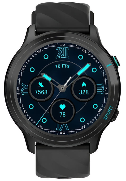 Smartwatch Titmo O-100 Call, Μαύρο