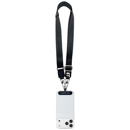 Κορδόνι Τηλεφώνου Karl Lagerfeld Karl Metal Logo, Μαύρο
