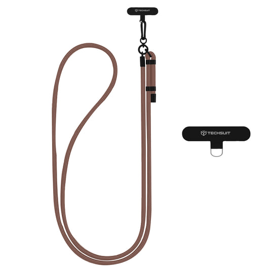 Techsuit Phone Lanyard RCS1-72, Brown