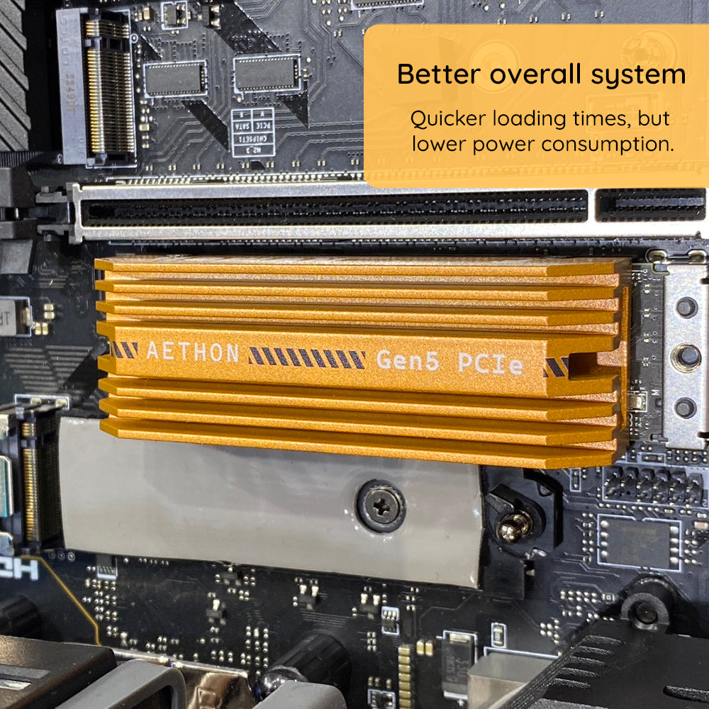 Solid State Drive (SSD) Dato Ares Aethon, NVME M.2, PCIe Gen5x4, 4TB, Black ARSAT-4TB