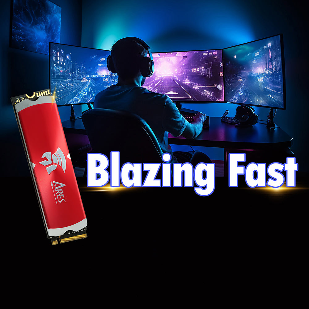 Solid State Drive (SSD) Dato Ares Dark Sword, NVME 1.4, PCIE Gen4x4, 1TB, Μαύρο ARSDSK-1TB