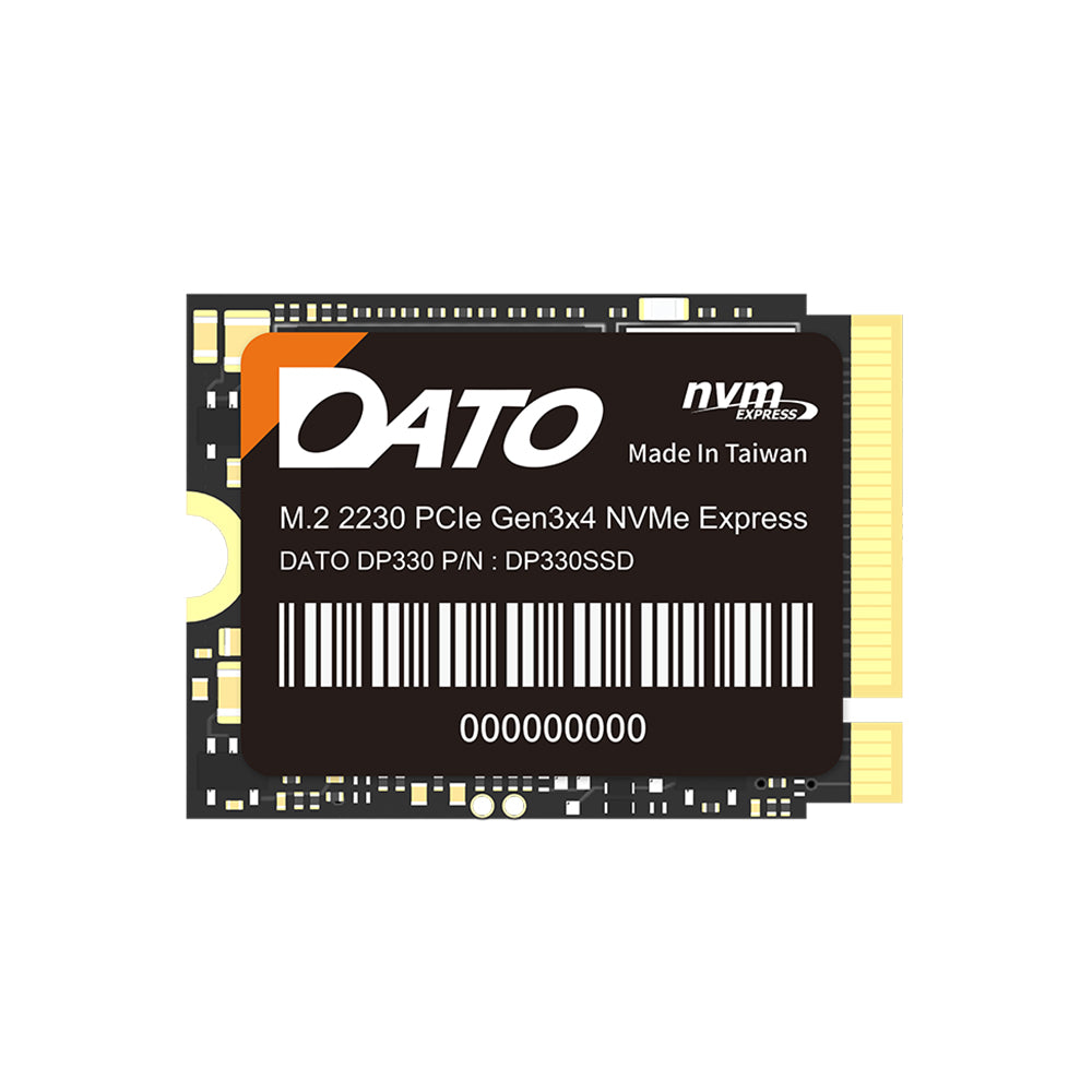 Solid State Drive (SSD) Dato DP330, NVME M.2 2230, PCIE Gen3x4, 2TB, Μαύρο DP330SSD-2TB