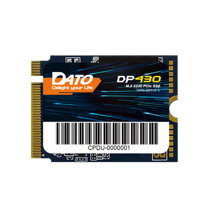 Solid State Drive (SSD) Dato DP430, NVME M.2 2230, PCIE Gen4x4, 1TB, Μαύρο DP430SSD-1TB