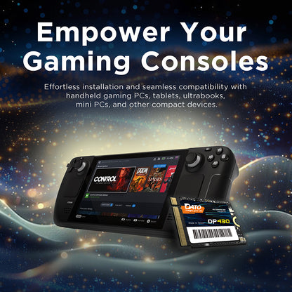 Solid State Drive (SSD) Dato DP430, NVME M.2 2230, PCIE Gen4x4, 1TB, Μαύρο DP430SSD-1TB