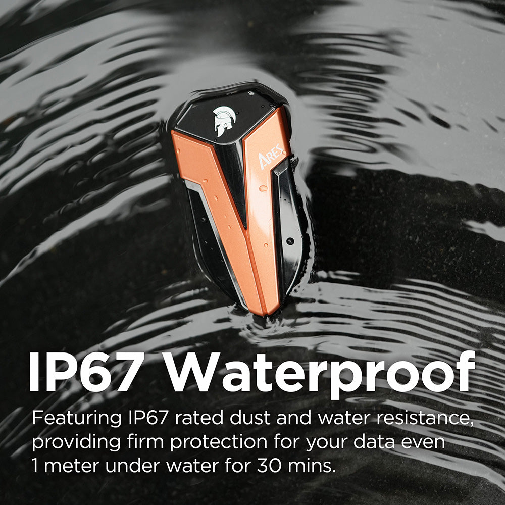 Solid State Drive (SSD Εξωτερικός) Dato Ares Amber Shield, 4TB, Μαύρο ARSASE-4TB