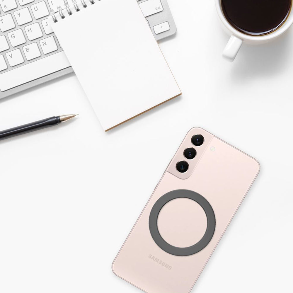 Fixed Metallic Sticker, Black