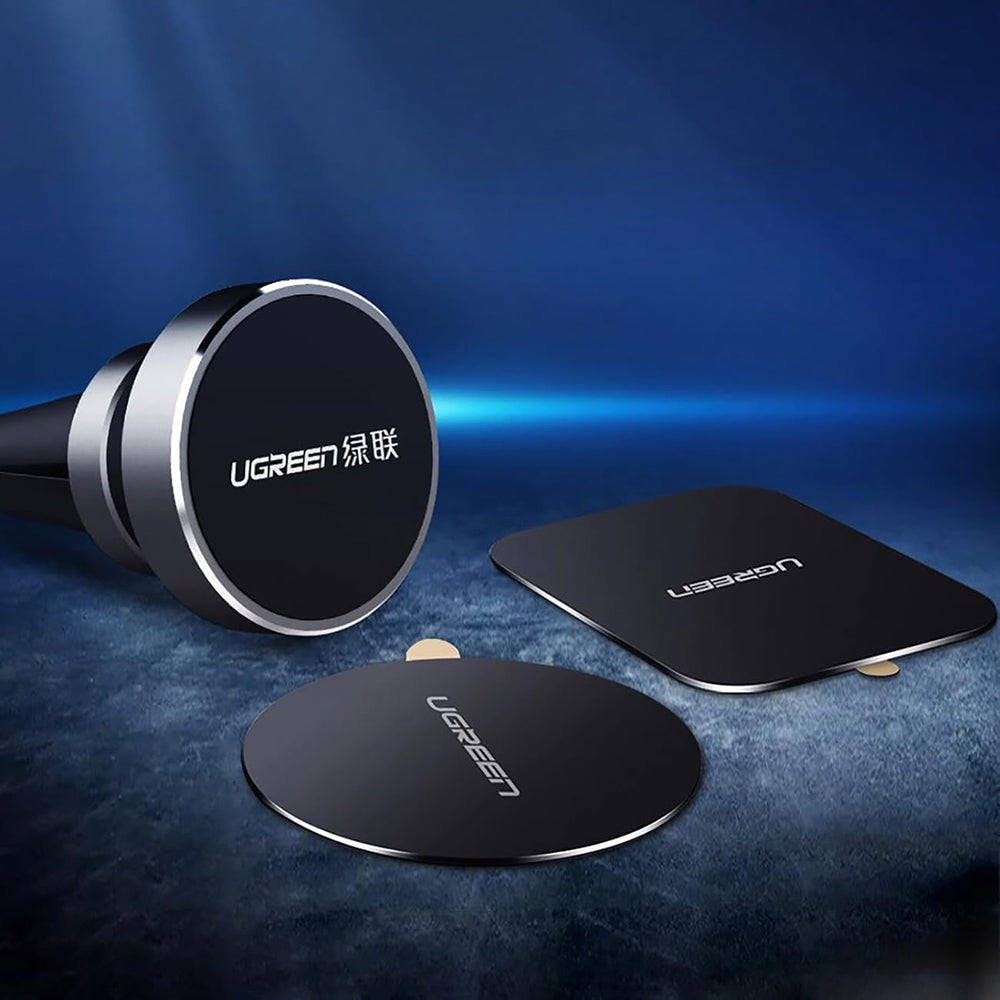 Αυτοκόλλητο Μεταλλικό UGREEN LP123 (50869), Σετ 2 τεμαχίων, Μαύρο