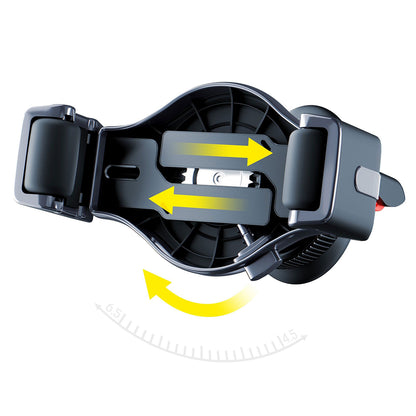 Βάση Αυτοκινήτου 3MK Memo Hug, 4.5inch - 6.7inch, Μαύρο