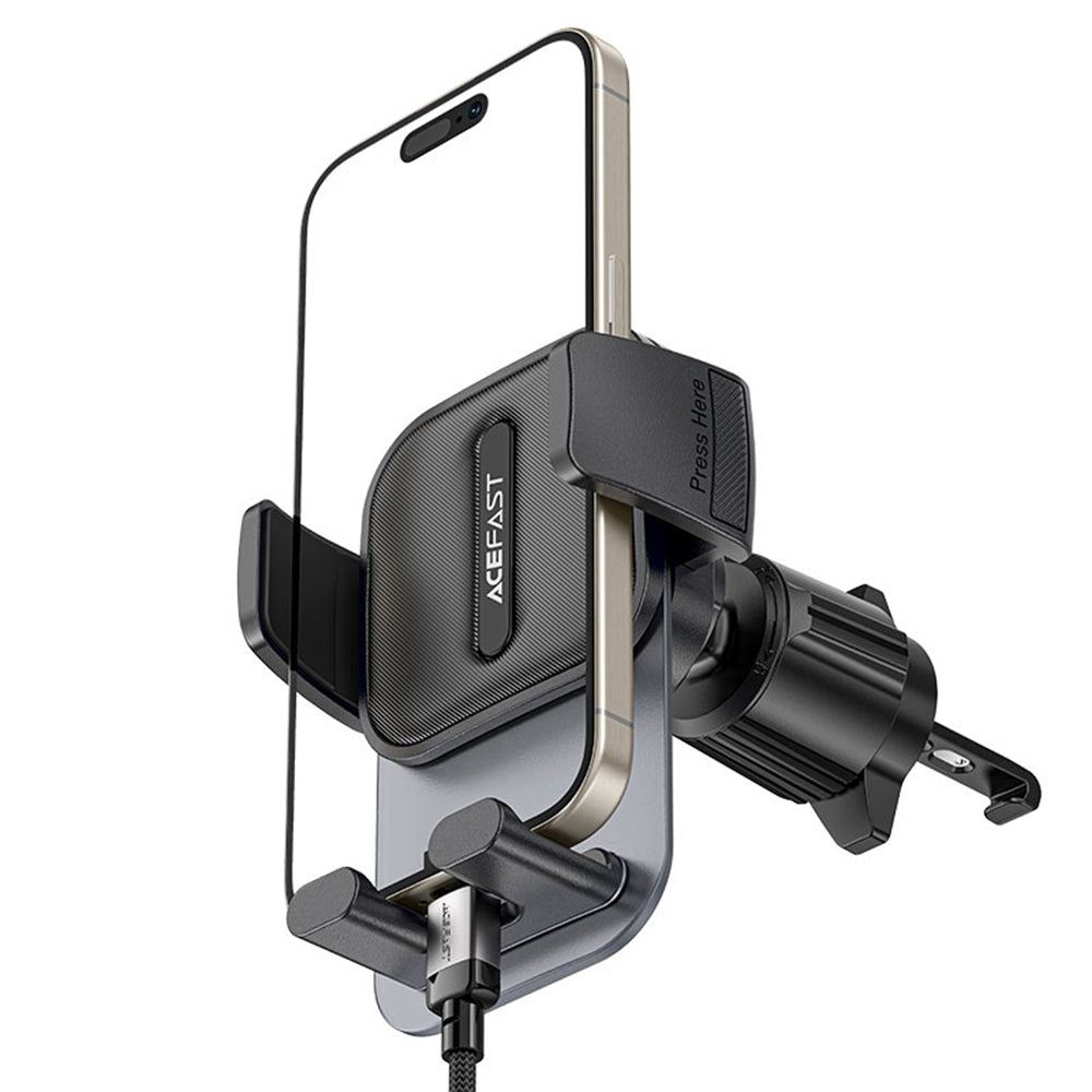 Βάση Αυτοκινήτου Acefast D25, 4.5inch - 6.7inch, Μαύρο