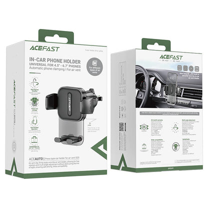 Βάση Αυτοκινήτου Acefast D25, 4.5inch - 6.7inch, Μαύρο