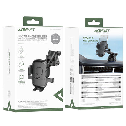 Βάση Αυτοκινήτου Acefast D57, 4.7inch - 6.9inch, Μαύρο