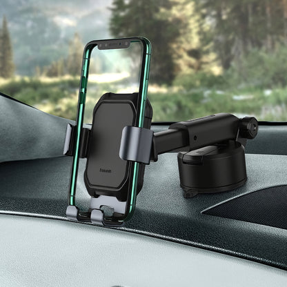 Baseus Gravity Car Mount, 4.7inch - 6.5inch, Μαύρο SUYL-TK01 