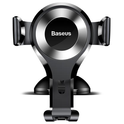 Baseus Osculum Gravity Car Mount, 63mm - 85mm, Ασημί SUYL-XP0S