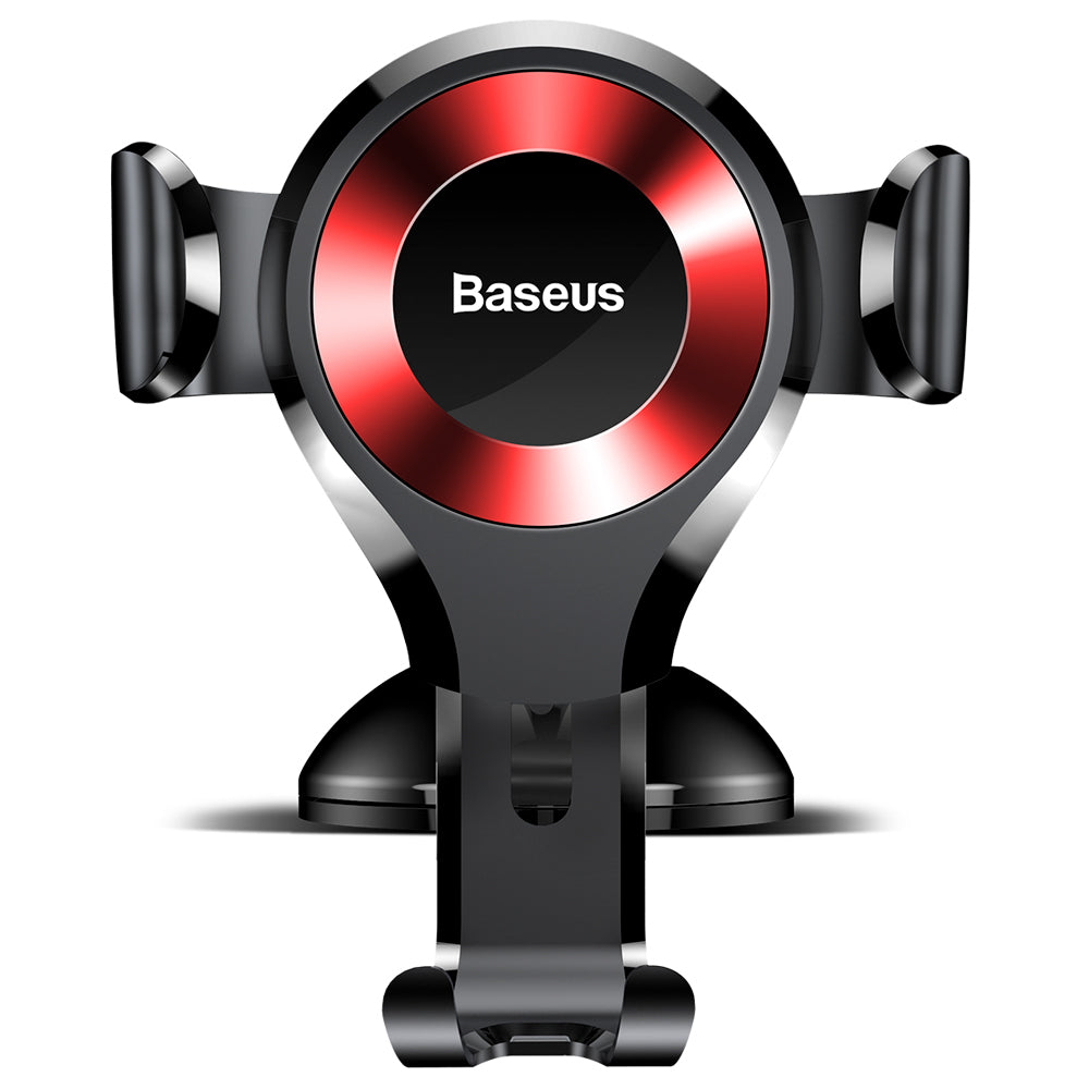 Baseus Osculum Gravity Car Mount, 63mm - 85mm, κόκκινο SUYL-XP09 