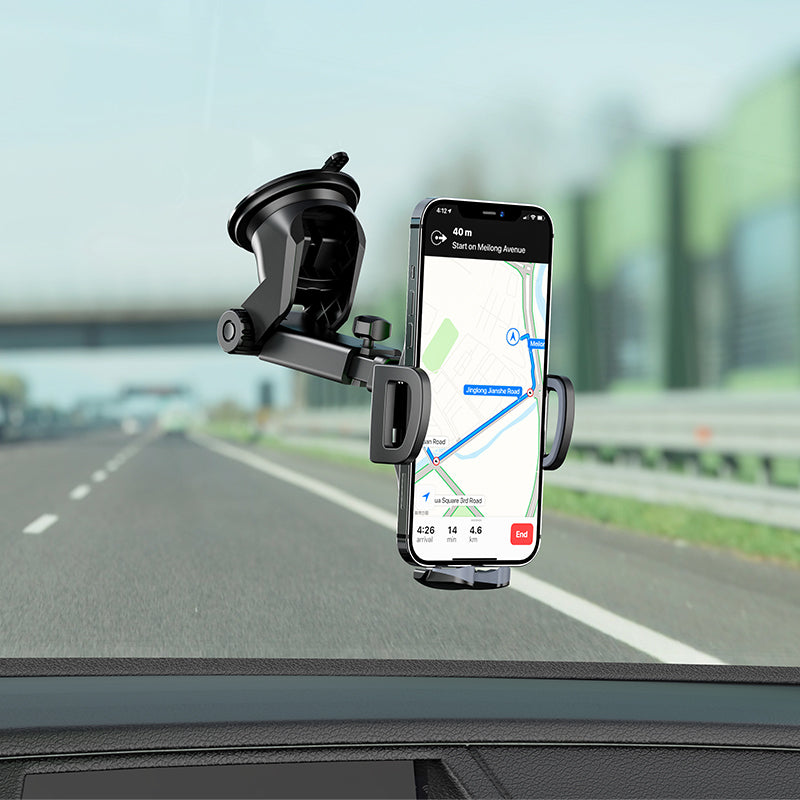 Borofone BH53 Windy Car Holder, 4.5inch - 6.7inch, Black