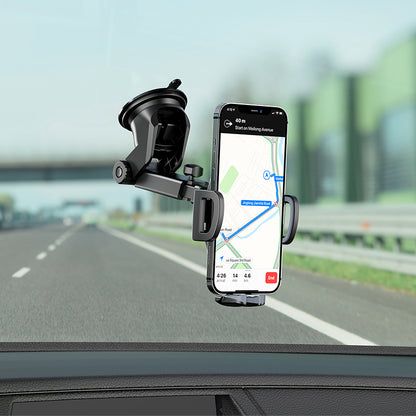 Borofone BH53 Windy Car Holder, 4.5inch - 6.7inch, Black