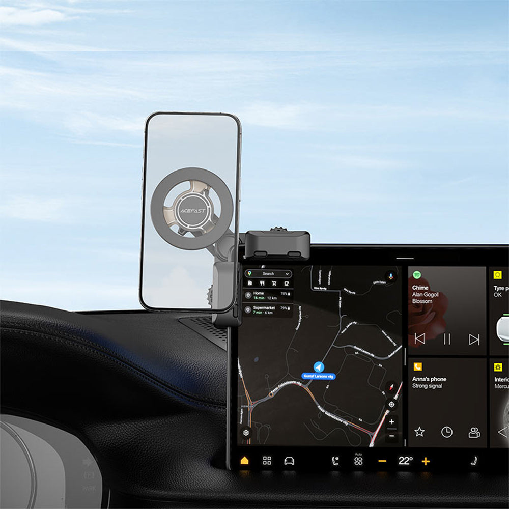 Μαγνητική Βάση Αυτοκινήτου Acefast D43, Παγκόσμια, Μαύρη