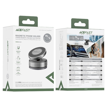 Μαγνητική Βάση Αυτοκινήτου Acefast E27, Παγκόσμια, Γκρι