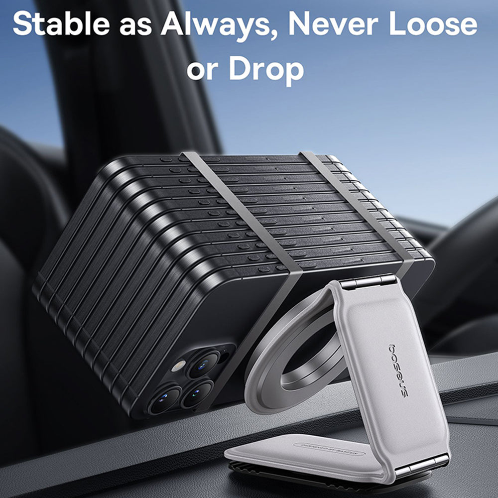 Βάση Αυτοκινήτου Μαγνητική Baseus PrimeTrip C02, Παγκόσμια, Λευκή C40169002213-00