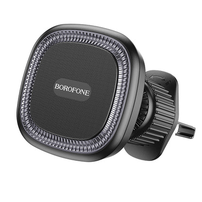 Borofone BH96 Ice Magnetic Car Holder, Universal, Black Grey
