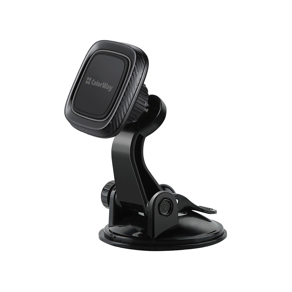 Magnetic Car Holder ColorWay CW-CHM06, Universal, Black