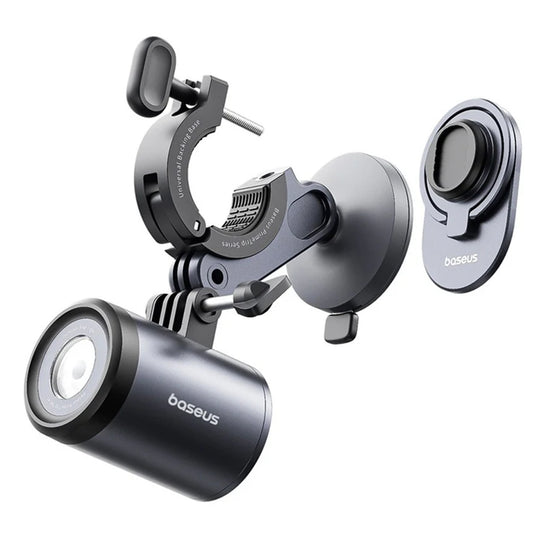 Βάση Ποδηλάτου με Φακό Baseus PrimeTrip, Universal, Μαύρο C12569000121-00