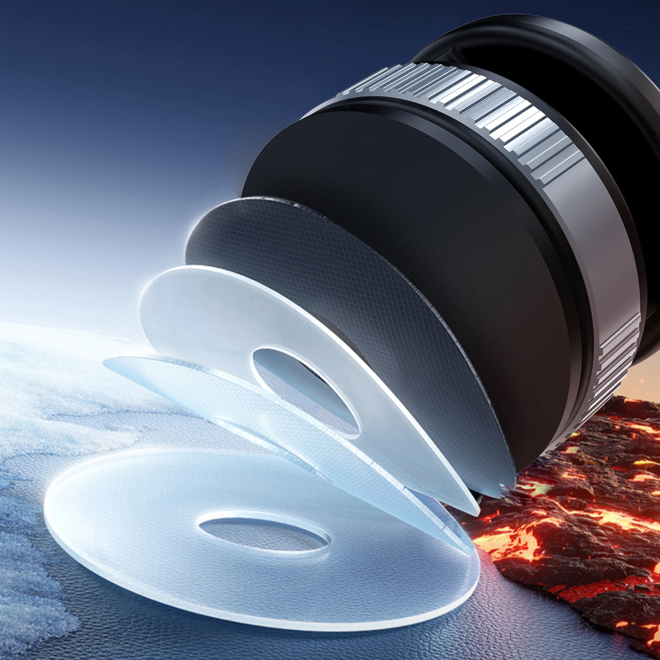 Μαγνητική Βάση Αυτοκινήτου Dudao F24PRO, Παγκόσμια, Μαύρη