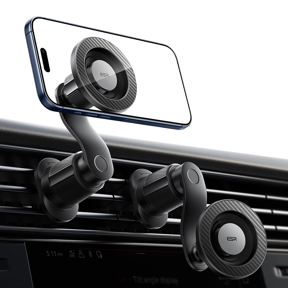 Μαγνητική Βάση Αυτοκινήτου ESR OmniLock Vent, Παγκόσμια, Μαύρη
