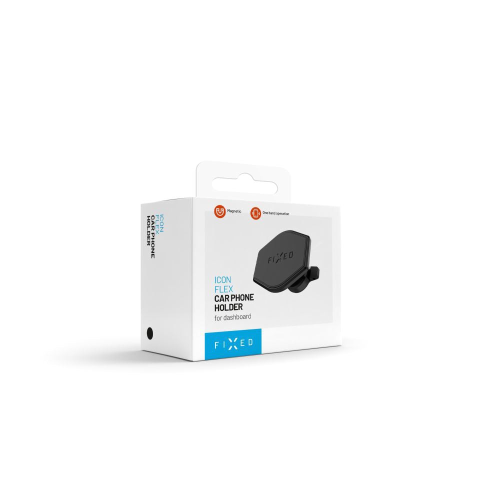 Μαγνητική Βάση Αυτοκινήτου Fixed Icon Flex, Παγκόσμια, Μαύρη