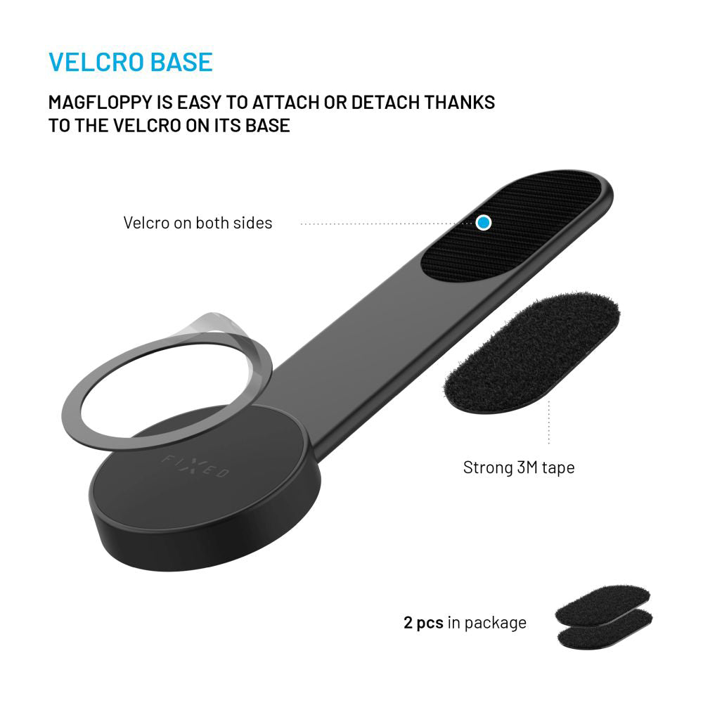 Μαγνητική Βάση Αυτοκινήτου Fixed Mag Floppy, Παγκόσμια, Μαύρη