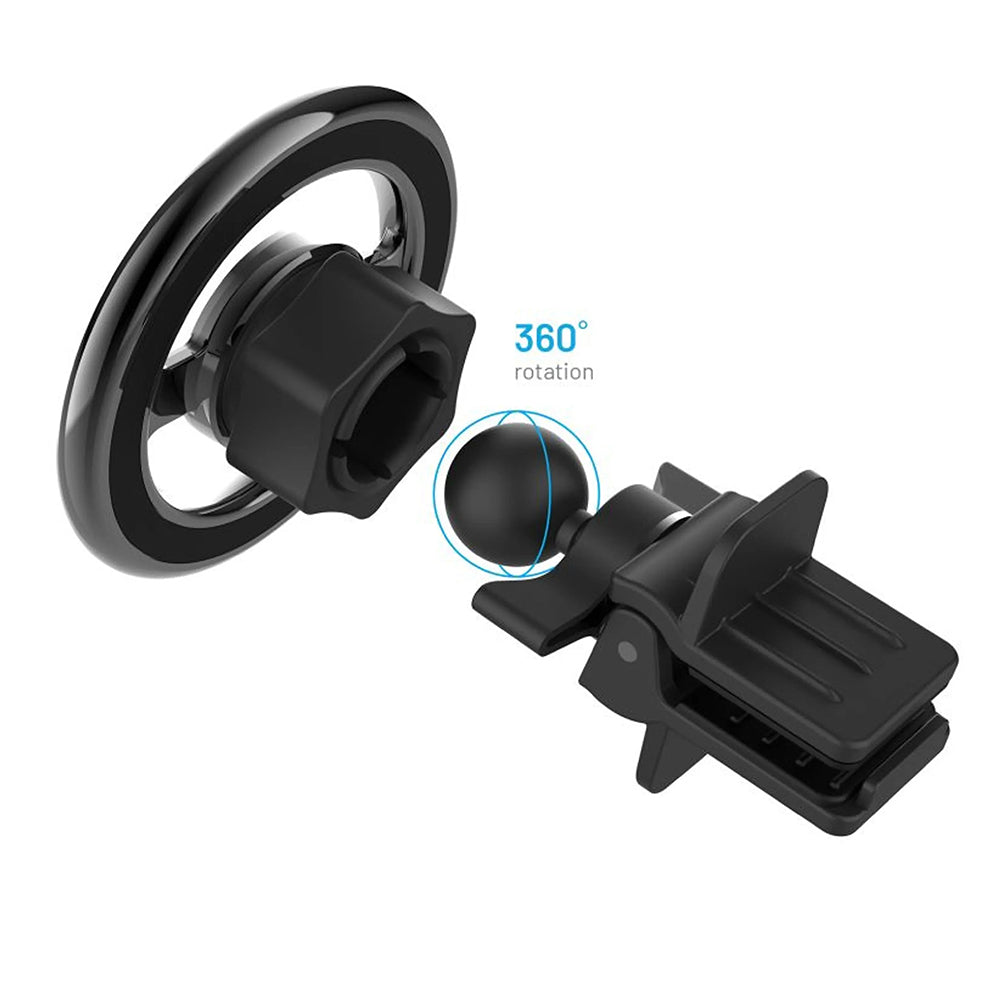 Magnetic Fixed Universal Car Holder, Silver