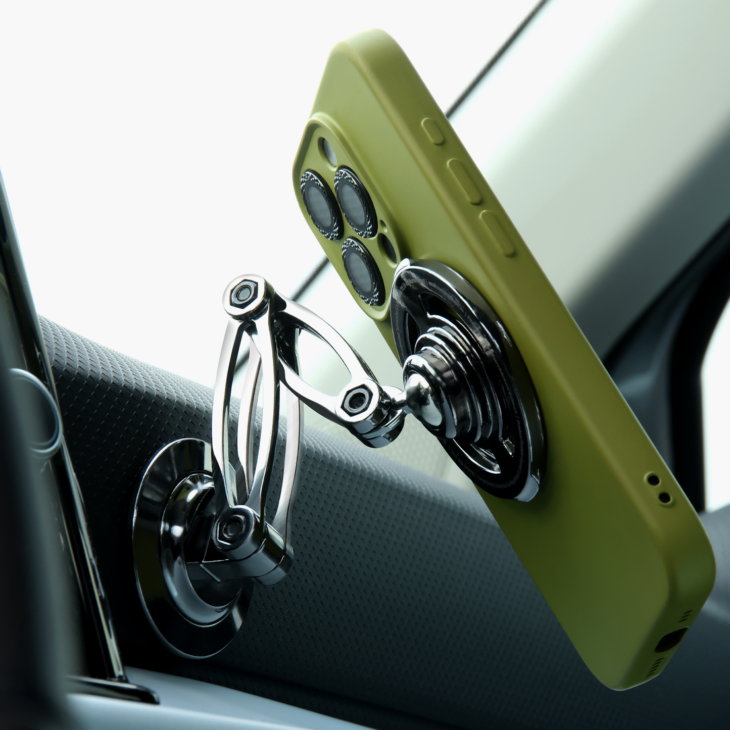 Forever MH-290 Magnetic Car Mount, Universal, Silver