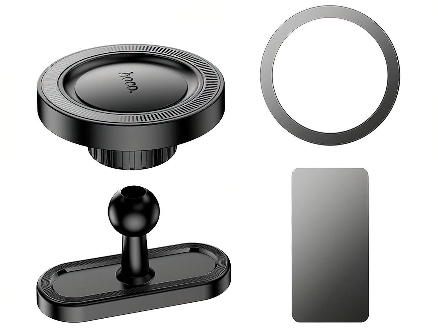 Μαγνητική Βάση Αυτοκινήτου HOCO H58, 4.5inch - 7inch, Μαύρο