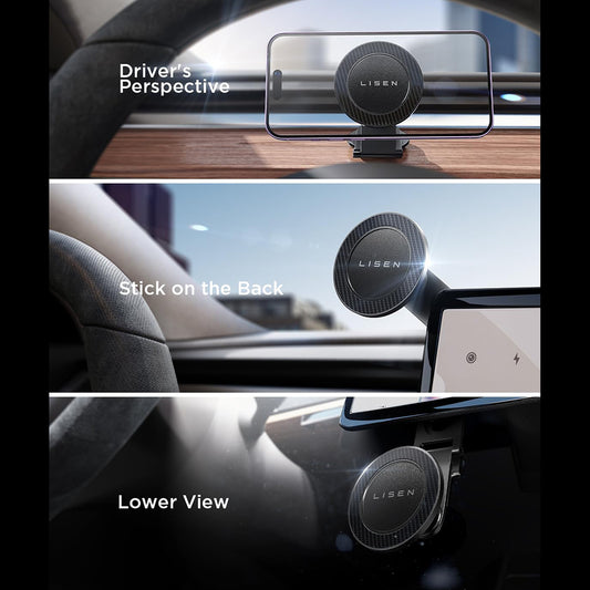 Μαγνητική Βάση Αυτοκινήτου Lisen, Παγκόσμια, Μαύρη YL0223050002