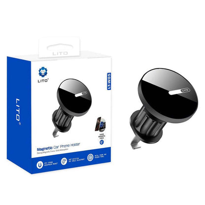 Μαγνητική Βάση Αυτοκινήτου Lito LT-W05, Παγκόσμια, Μαύρη