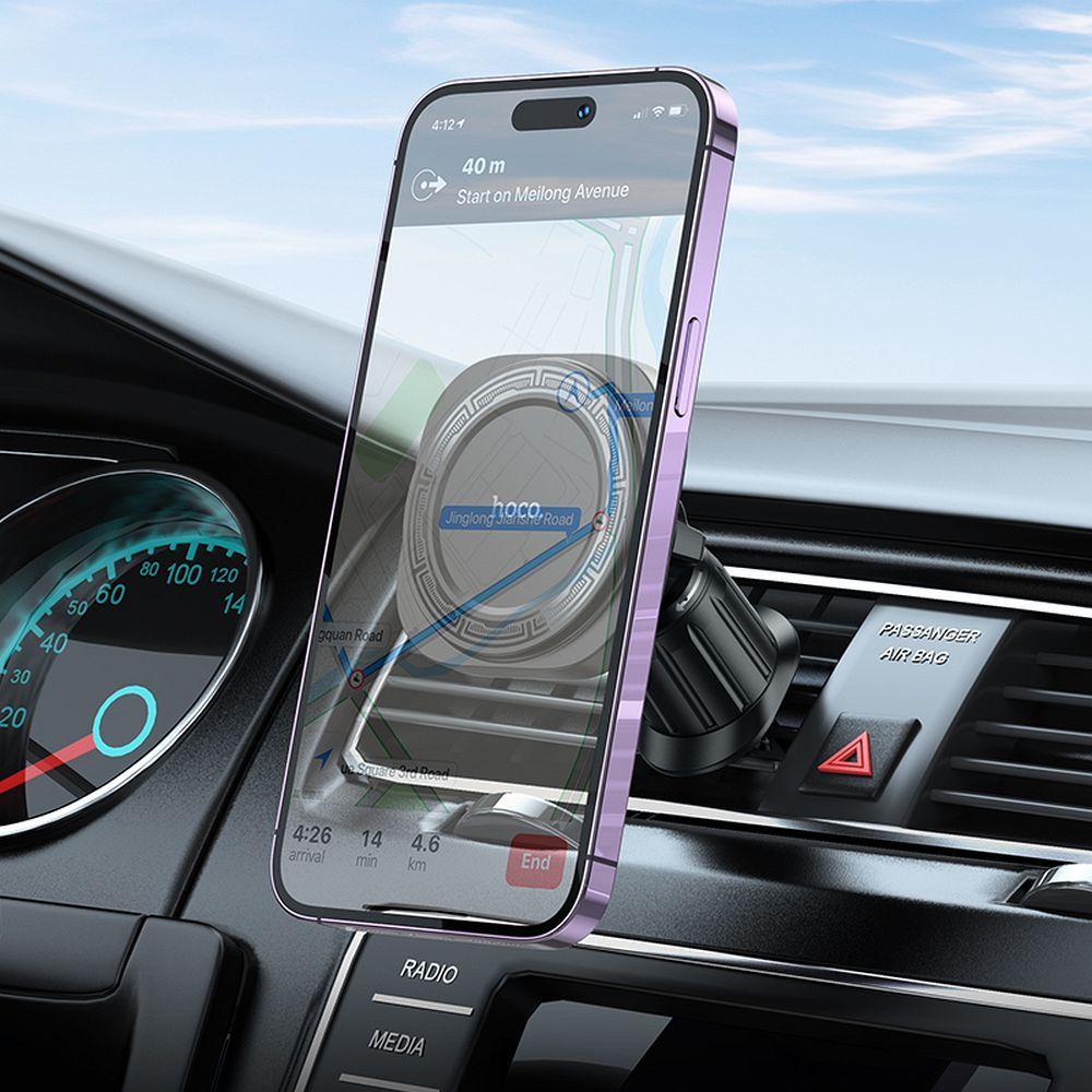 Μαγνητική Βάση Αυτοκινήτου HOCO H28, Παγκόσμια, Μαύρη