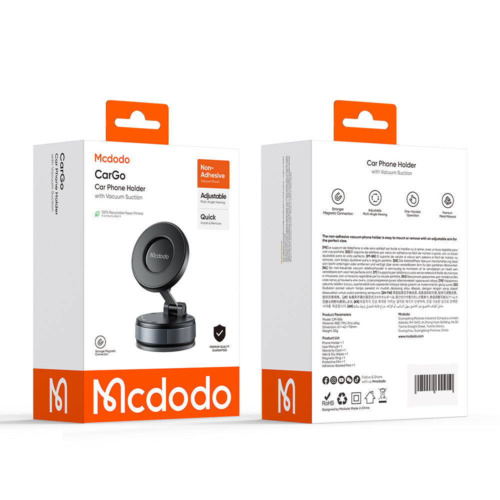 Μαγνητική Βάση Αυτοκινήτου McDodo CM-8540, Μαύρο