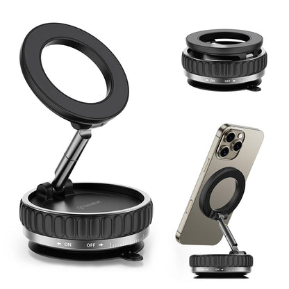 Μαγνητική Βάση Αυτοκινήτου Techsuit S15, Παγκόσμια, Μαύρη