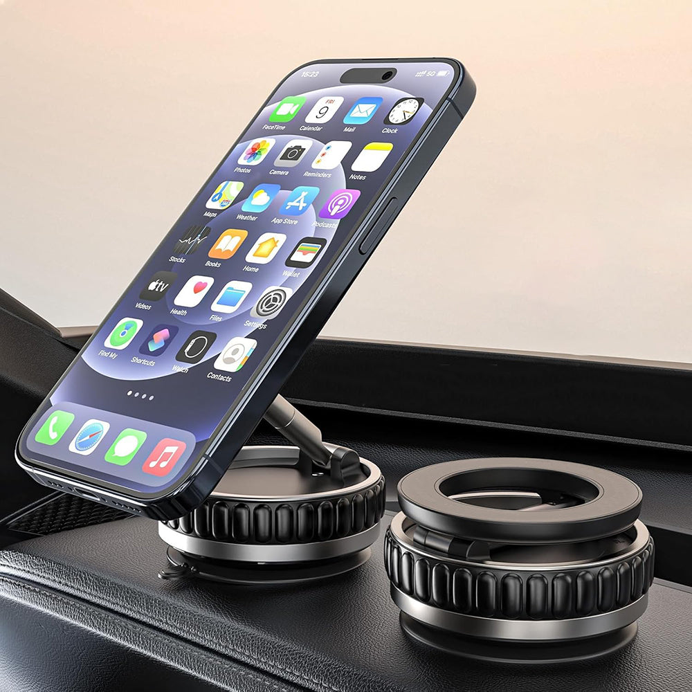 Μαγνητική Βάση Αυτοκινήτου Techsuit S15, Παγκόσμια, Μαύρη