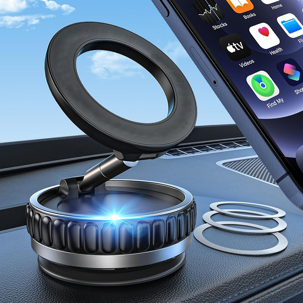 Μαγνητική Βάση Αυτοκινήτου Techsuit S15, Παγκόσμια, Μαύρη