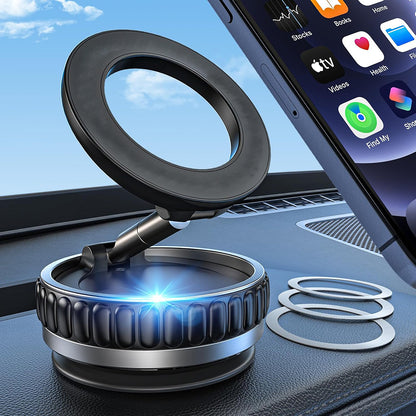 Μαγνητική Βάση Αυτοκινήτου Techsuit S15, Παγκόσμια, Μαύρη