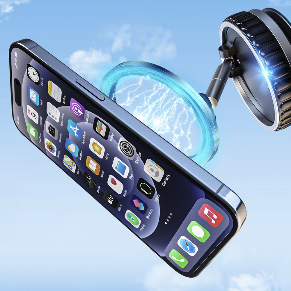 Μαγνητική Βάση Αυτοκινήτου Techsuit S15, Παγκόσμια, Μαύρη